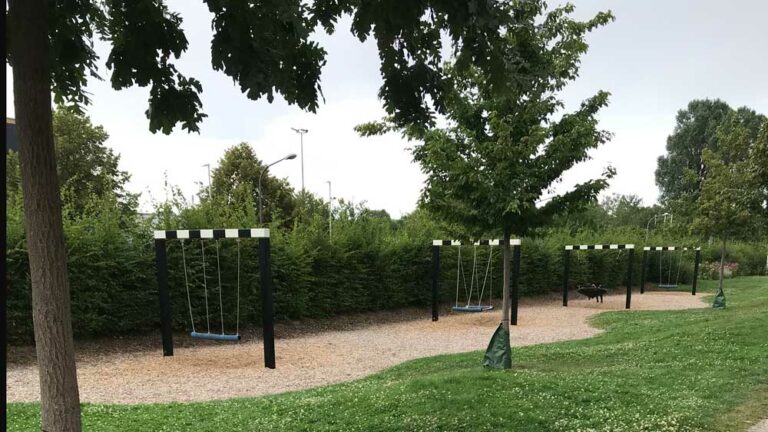 inklusive Spielplätze planen mit unterschiedlichen Zonen