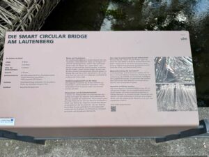 Smart Circular Bridge in Ulm - Alternative aus Pflanzenfasern