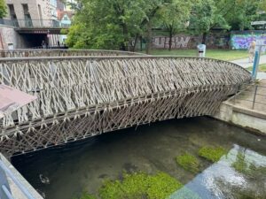 Smart Circular Bridge in Ulm - Alternative aus Pflanzenfasern